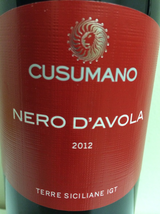 Cusumano, Nero D'Avola 2012 Expert Wine Review: Natalie MacLean